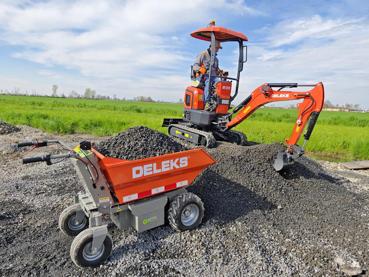 Minidumper cingolati e carriole elettriche: soluzioni per un’edilizia moderna e sostenibile 2 Minidumper cingolati e carriole elettriche: soluzioni per un’edilizia moderna e sostenibile 1